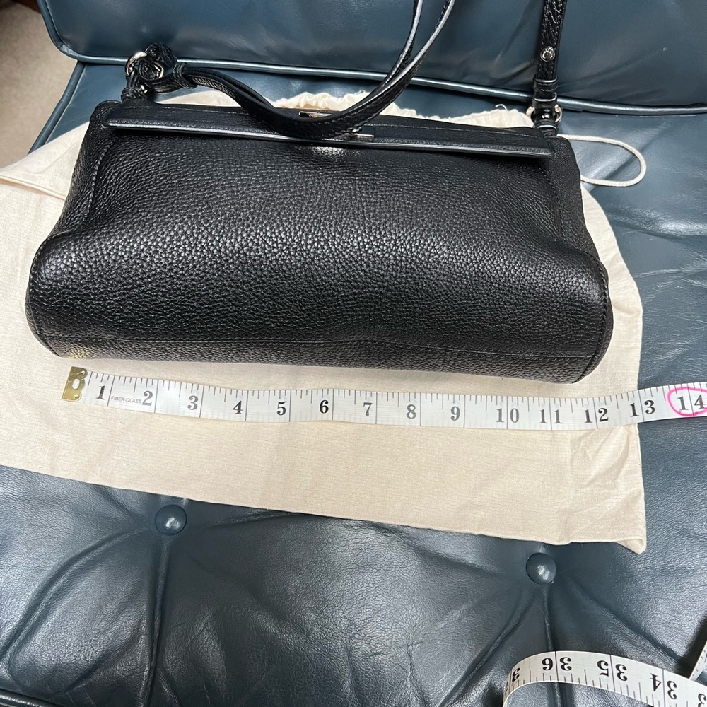 Authentic Salvatore Ferragamo Abbey leather Shoulder, crossbody or clutch bag - Picture 4 of 16